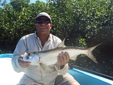 Matt Feroce and a nice tarpon Matt Feroce and a nice tarpon